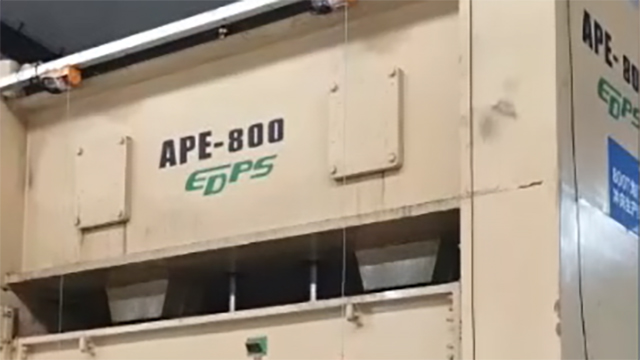 Штамповочный пресс APE производительностью 800 тонн для изготовления основы кондиционера воздуха
